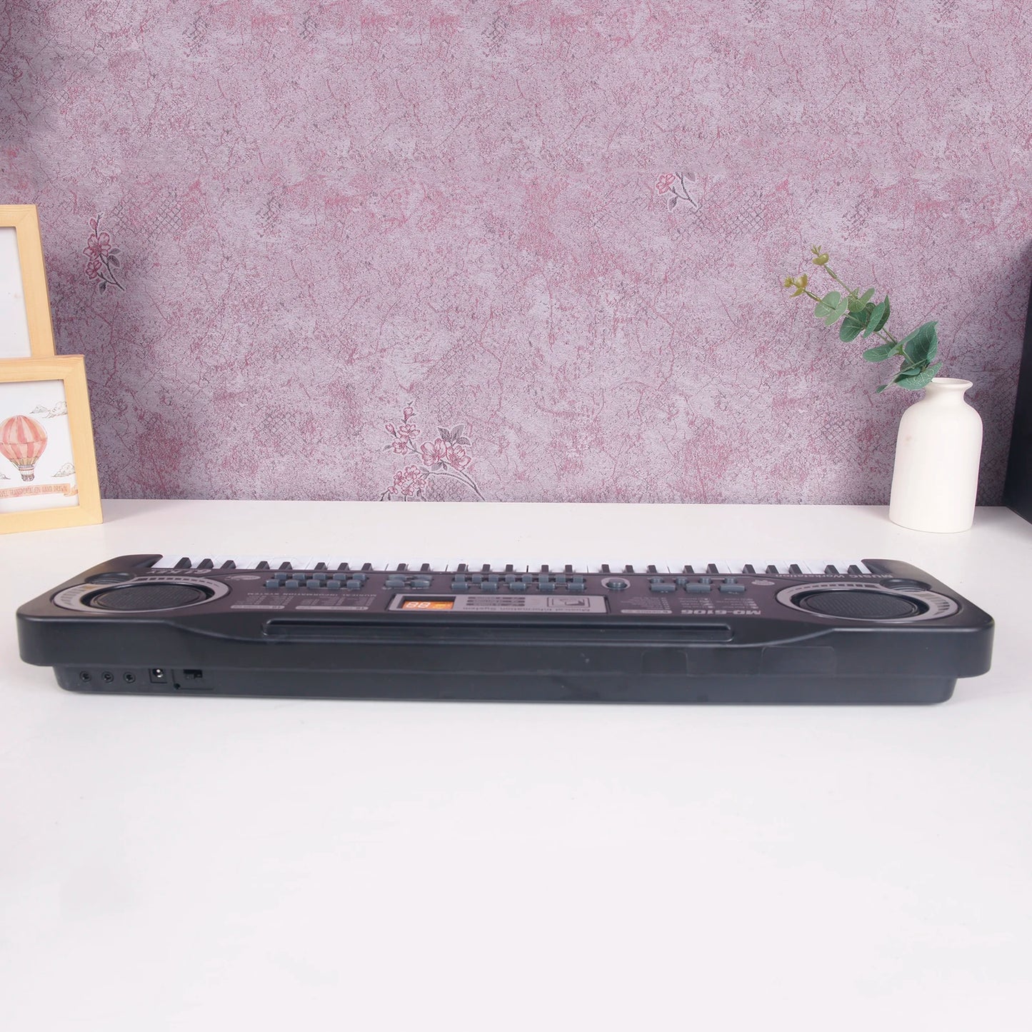 61 Keys Black Digital Music Electronic Keyboard Electric Piano Kids Musical Instrument 61 Keys Electronic Keyboard
