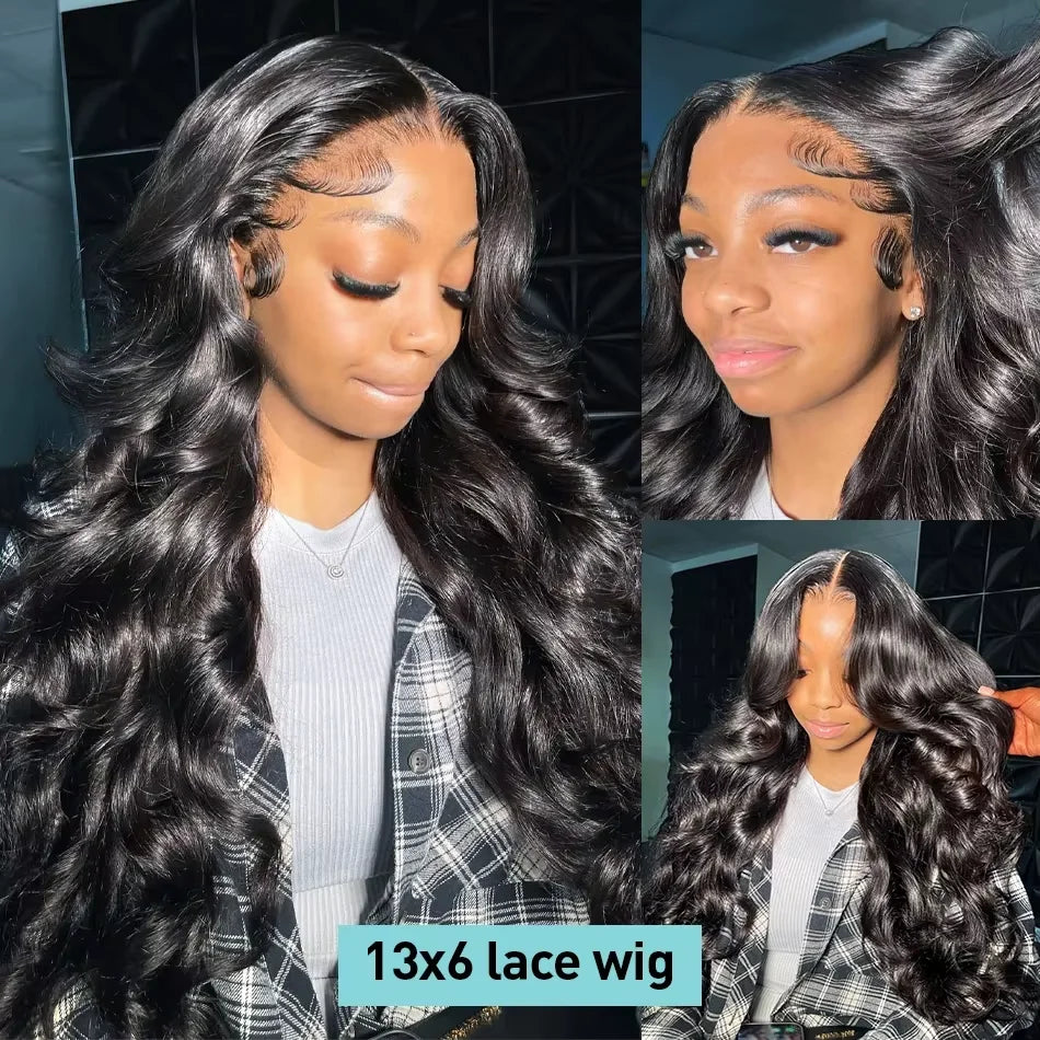 30 44 Inch Body Wave Wig 13x6 Hd Lace Frontal Wig 13x5 Lace Front Human Hair Wigs For Women 100% Brazilian Black Human Hairs Wig
