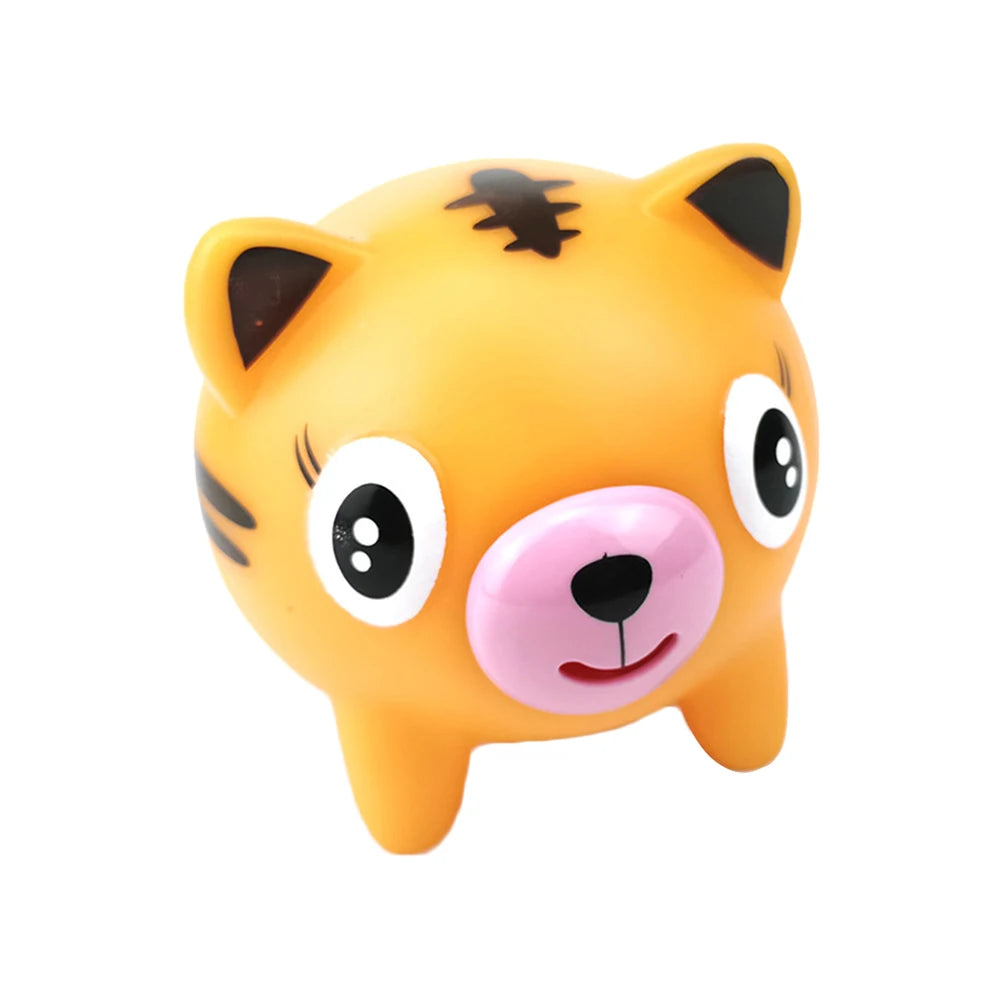 Squeeze Toys Animal Fidget Toy Anxiety Reducer Sensory Play Sensory Toy Pig Soft Squeeze Toy Tiger for Autistic Children Anxiety