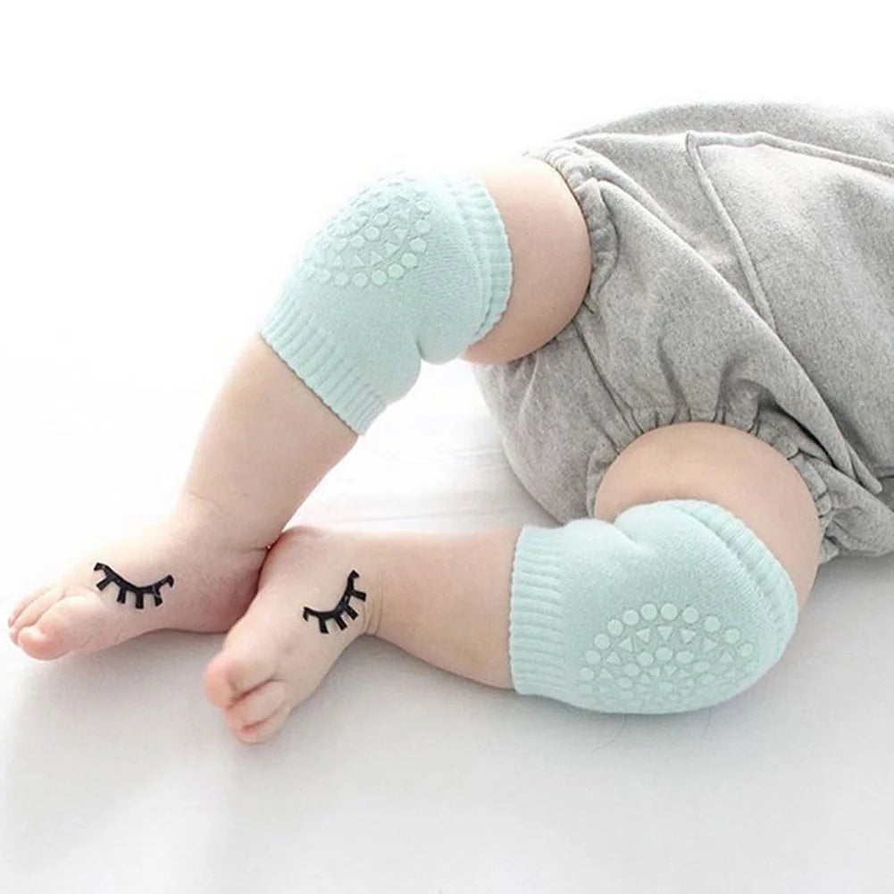 1 Pair Baby Knee Pad Kids Safety Crawling Elbow Cushion Infants Toddlers Protector Safety Kneepad Leg Warmer Supplies